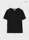 Poston Basic Loose Fit Short Sleeve T-shirt