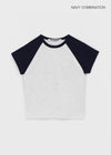 [B-BASIC] Standard Nagrang Kurzarm-T-Shirt (2SIZE)