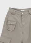 Pantalones Cargo Tutum Bermuda (Conjunto de Cinturón)