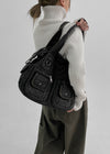 Rakim Vintage Leather Two Way Shoulder Bag