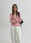 Pantalons larges en coton Dates