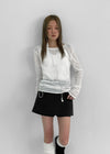 Shaun Cotton Mini Skirt Pants