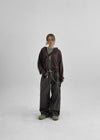 Tagen Folding Wide Cotton Pants