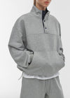 [B-BASIC] Áo khoác anorak cotton dày cho nam