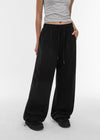 [B-BASIC] Airsweat Wide Two-Way Banding Pants (2SIZE)