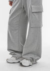 [B-BASIC] Pantalons cargo en coton épais à bande bi-directionnelle