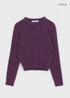 Duffoton Round Cable Knit