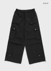 Chet Ball Rivet Cargo Banding Two -way Pants