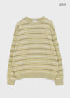 Gleeman Loose Fit Striped Knit