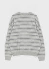 Gleeman Loose Fit Striped Knit