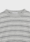 Gleeman Loose Fit Striped Knit