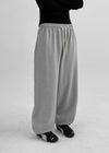 Train Banding Wide Jogger Pants