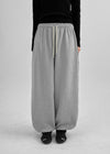 Train Banding Wide Jogger Pants