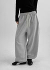 Train Banding Wide Jogger Pants