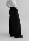 Scalp Wide Cotton Pants