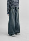 Lexcent Folding Wide Denim Pants