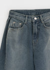 Lexcent Folding Wide Denim Pants