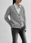 Musto Loose Fit V-neck Knit Cardigan (30% wool)