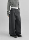 Debus Folding Wide Cotton Pants