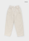 Pantalons larges en coton Rakuit