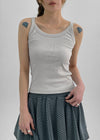 Nelly Basic Ribbed Sleeveless