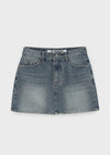 [B-DENIM] VINTAGE MINI SKIRT 038