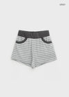 Keudapeul Stripe Banding Short Pants