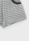 Keudapeul Stripe Banding Short Pants