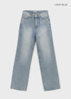 Ruggit Straight Wide Denim Pants