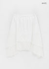[MADE] Cottage Unbalanced Lace Skirt
