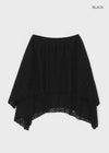 [MADE] Cottage Unbalanced Lace Skirt