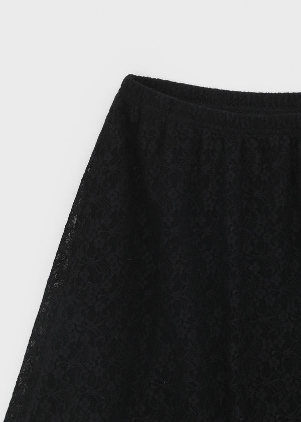 [MADE] Cottage Unbalanced Lace Skirt