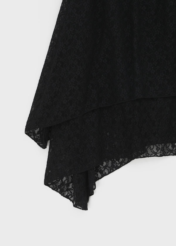 [MADE] Cottage Unbalanced Lace Skirt