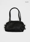 Emont Eyelet Leather Shoulder Bag