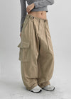 Neribo Wide Cargo Two-Way Pants