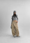 Neribo Wide Cargo Two-Way Pants