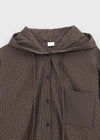 Hirou Check Hood Shirt