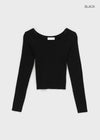 Huling U-Neck Round Ribbed Knit