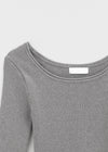 Huling U-Neck Round Ribbed Knit