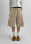 Waron Incision Bermuda Pants