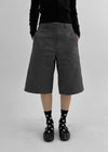 Waron Incision Bermuda Pants