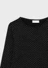 Tempes Dot Long Sleeve T-shirt