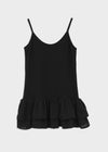 Wondeobeull Frill Layered Sleeveless