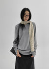 Tupe Button Loose Fit V-Neck Knit