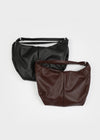 Sakiin Loose Leather Big Shoulder Bag