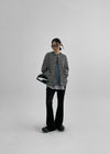 Fission Layered Ribbed Bootcut Banding Pants