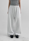 Shapo Low Banding Wide String Pants