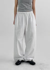 Shapo Low Banding Wide String Pants