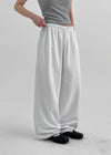 Shapo Low Banding Wide String Pants