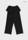 Stor Dot Layered Skirt Pants